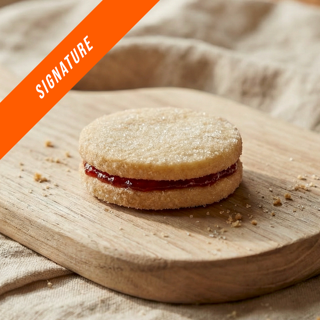 Almond Shortbread Sandwich